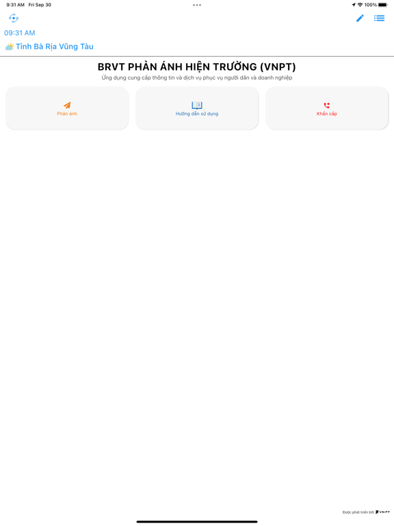 Screenshot #4 pour BRVT PHẢN ÁNH HIỆN TRƯỜNG VNPT