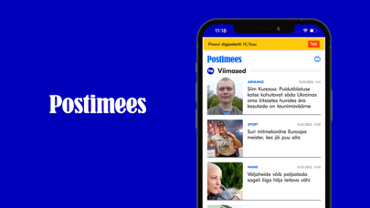 Postimees Screenshot