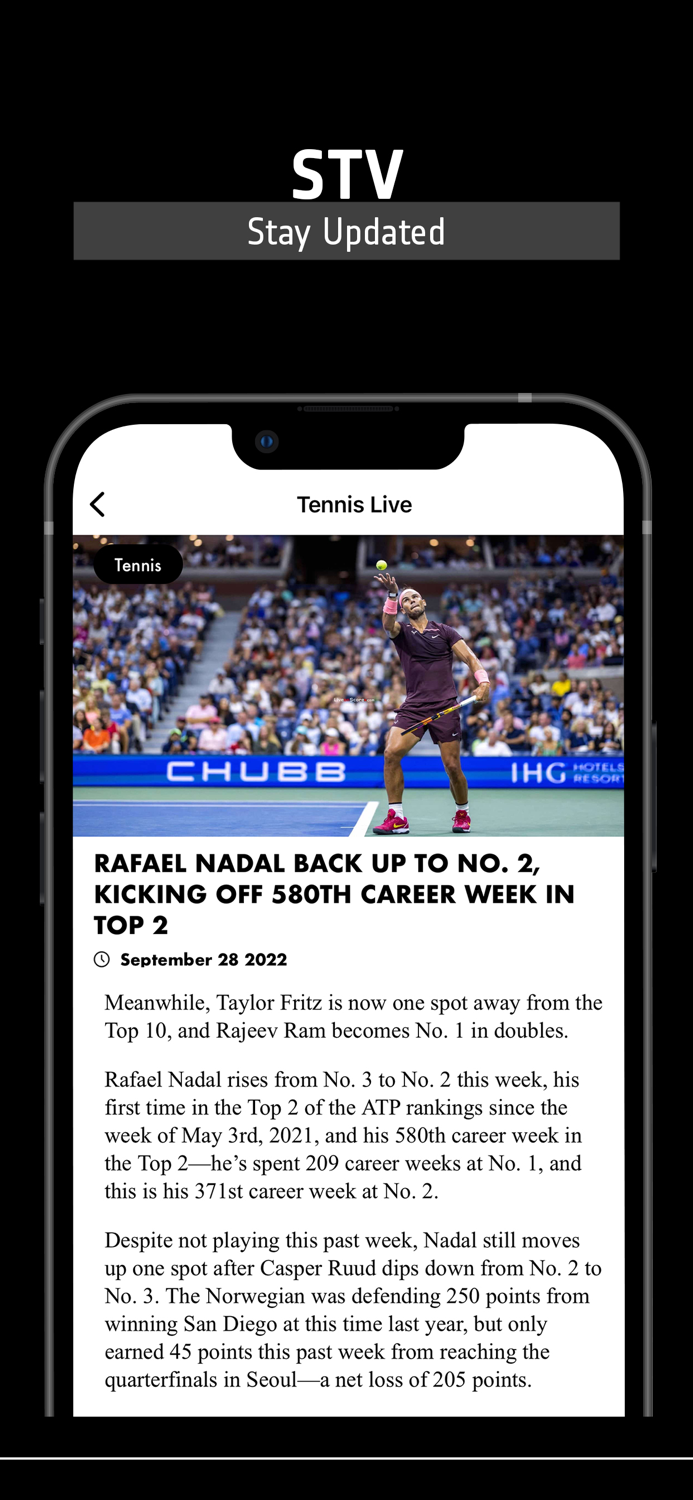 Tennis TV Live - Streaming