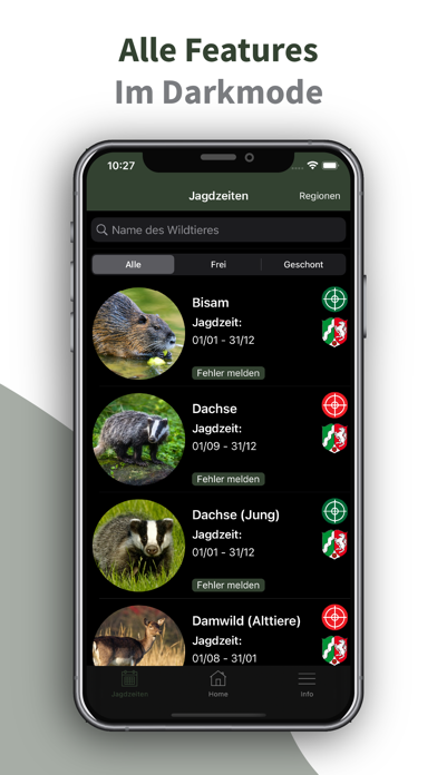 Hunting Plus - Jagdzeiten Appのおすすめ画像10
