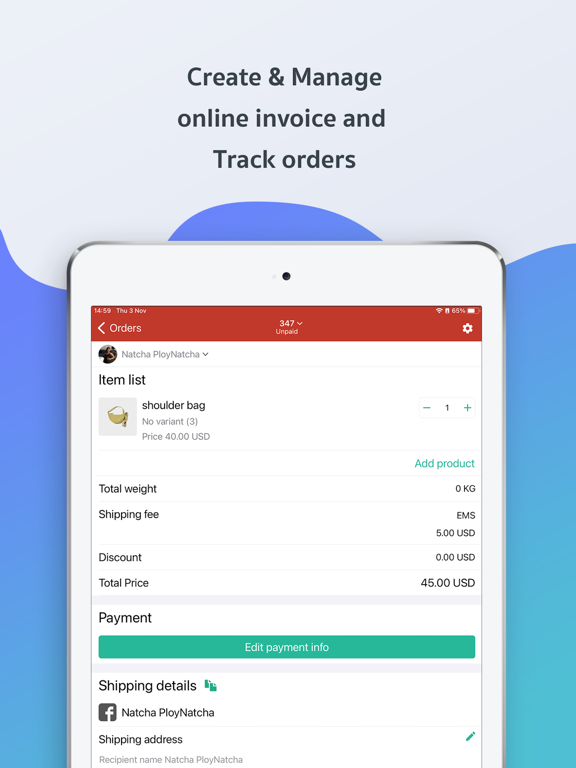 Page365 iPad screenshot 3 - Business app