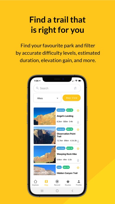 10Adventures Hike, Bike & Trek Screenshot