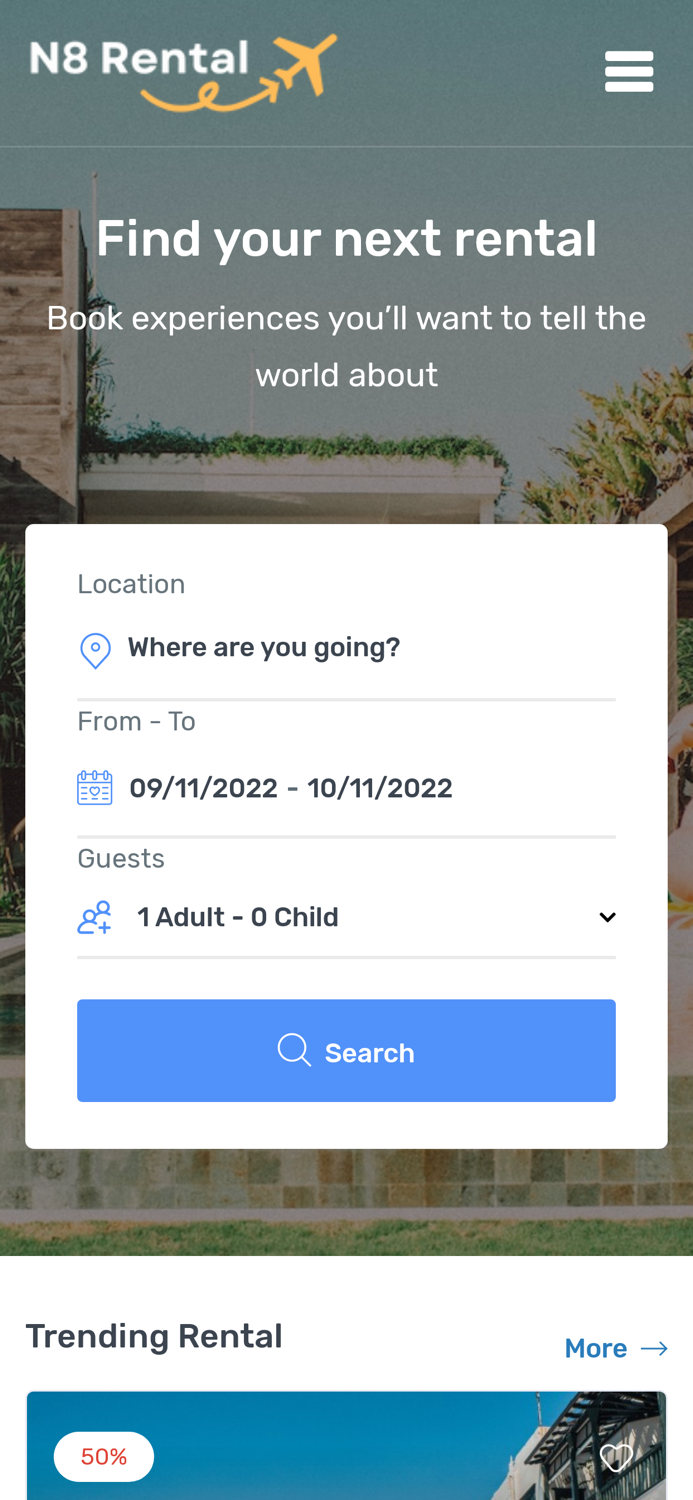 n8 rental - property