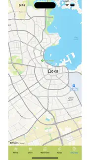doha subway map iphone screenshot 4