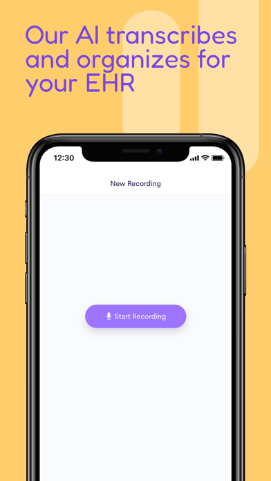 Assistant Dr. - Medical Scribe Screenshot