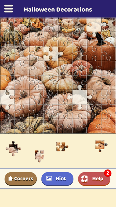 Halloween Decorations Puzzle Screenshot