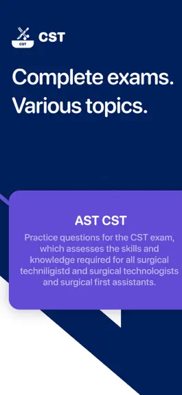 Game screenshot AST CST Exam Prep mod apk