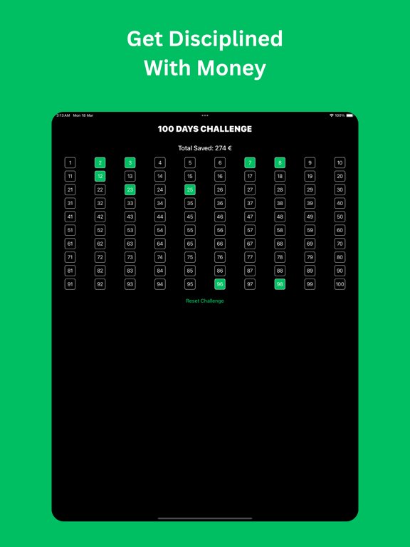 Screenshot #6 pour Money Saving Days Challenge