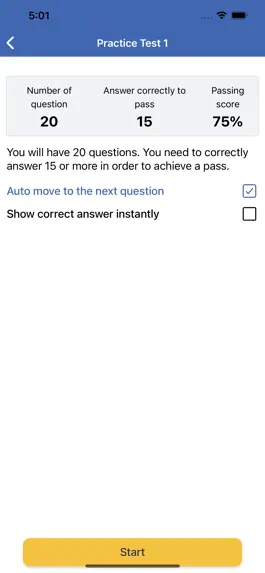 Game screenshot AU Citizenship Test hack
