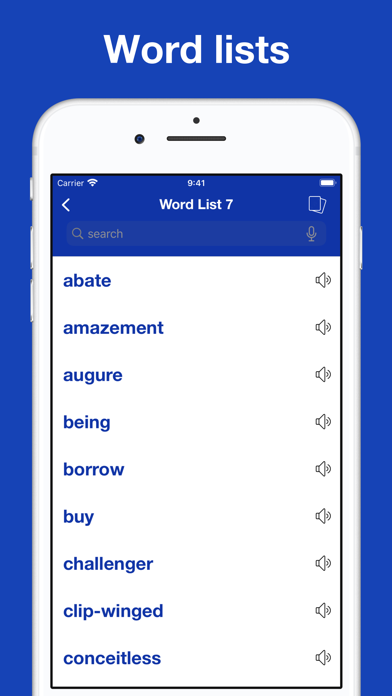 A Shakespeare Glossary Screenshot