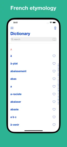 Game screenshot French Etymological Dictionary mod apk
