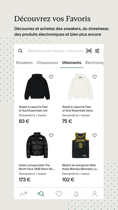 Screenshot #3 pour StockX : sneakers et vêtements