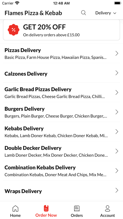 Flames Pizza & Kebab Screenshot
