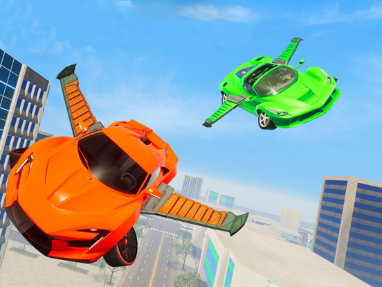 空飛ぶ車のゲーム: 運転シミュレーションのおすすめ画像1