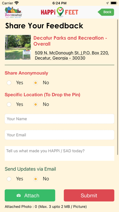HAPPiFEET- City of Decatur Screenshot
