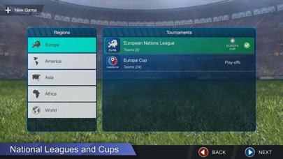 Pro League Soccer Screenshot