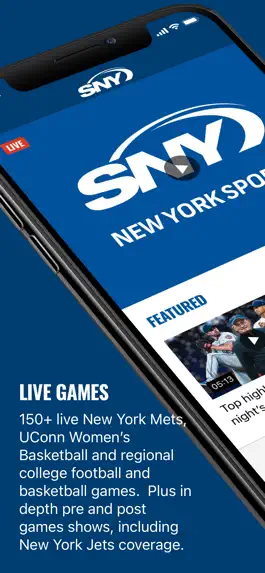 Game screenshot SNY: Stream Live NY Sports mod apk