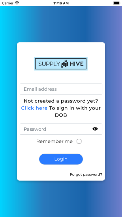 Supply Hive E Timesheets Screenshot