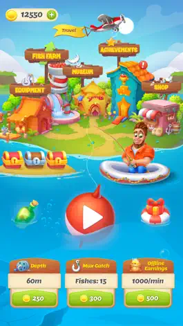 Game screenshot Larry: Idle Fishing Game mod apk
