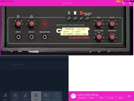 VariSpeed iPad screenshot 4 - Music app