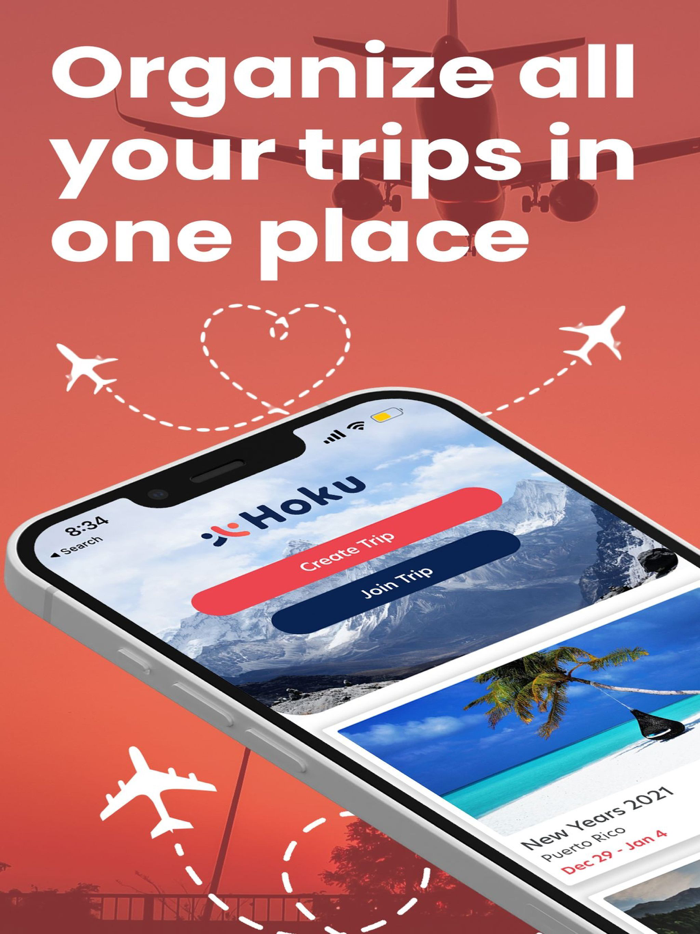 Hoku - Trip planner