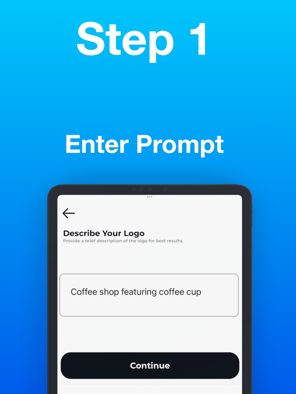 AI Logo Generator App iPad screenshot 6 - Business app
