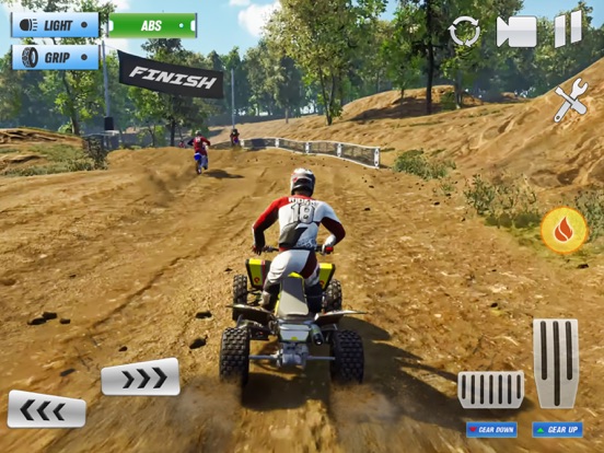 Screenshot #4 pour ATV Quad Bike Offroad Sim Game