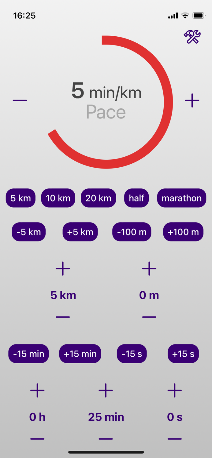 Pace Running Calculator