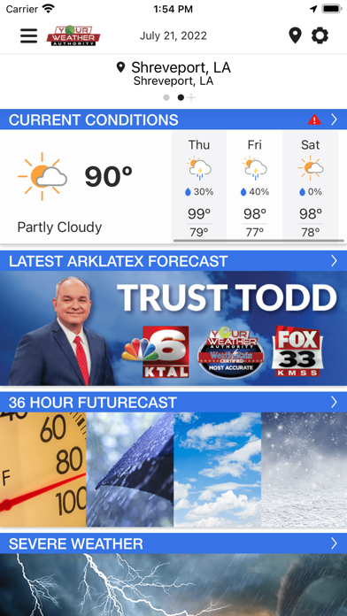 Your Weather Authority Screenshot