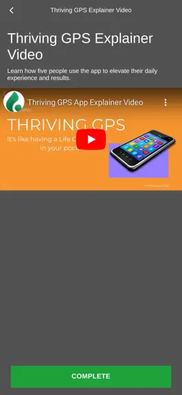 Game screenshot Thriving GPS for Life hack