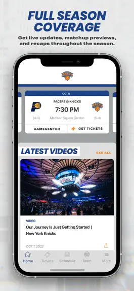 Game screenshot New York Knicks Official App hack