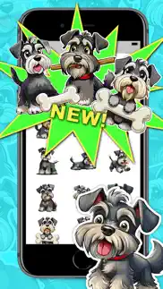 cute schnauzers stickers problems & solutions and troubleshooting guide - 3