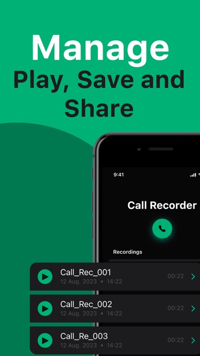 Call Recorder Phone Record App Screenshot