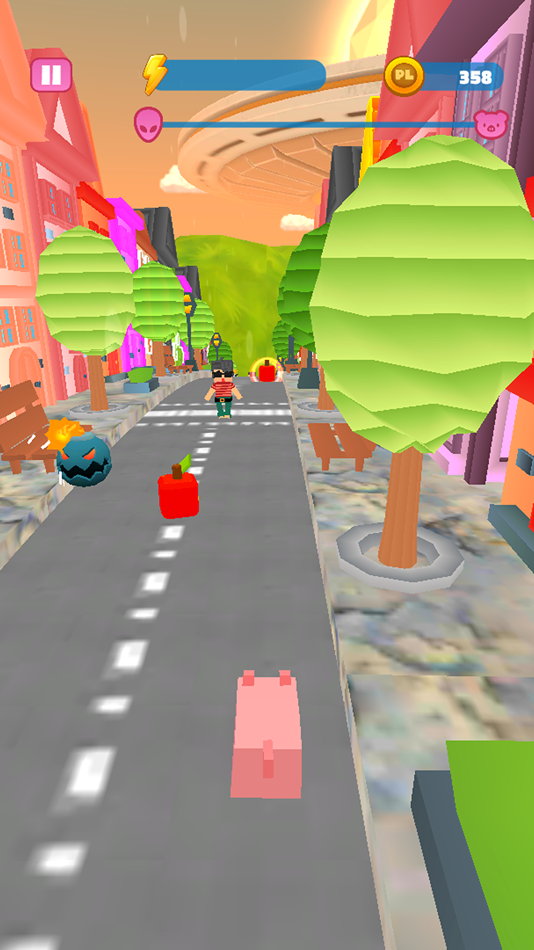 #2. Escape from Pigland (iOS) 由: Riccardo Tempesta