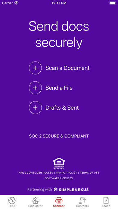 Wellby Mortgage Application Screenshot