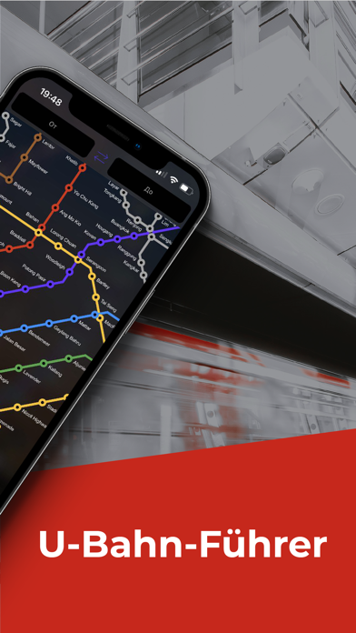 U-Bahn & Metro Stadtplan Karte