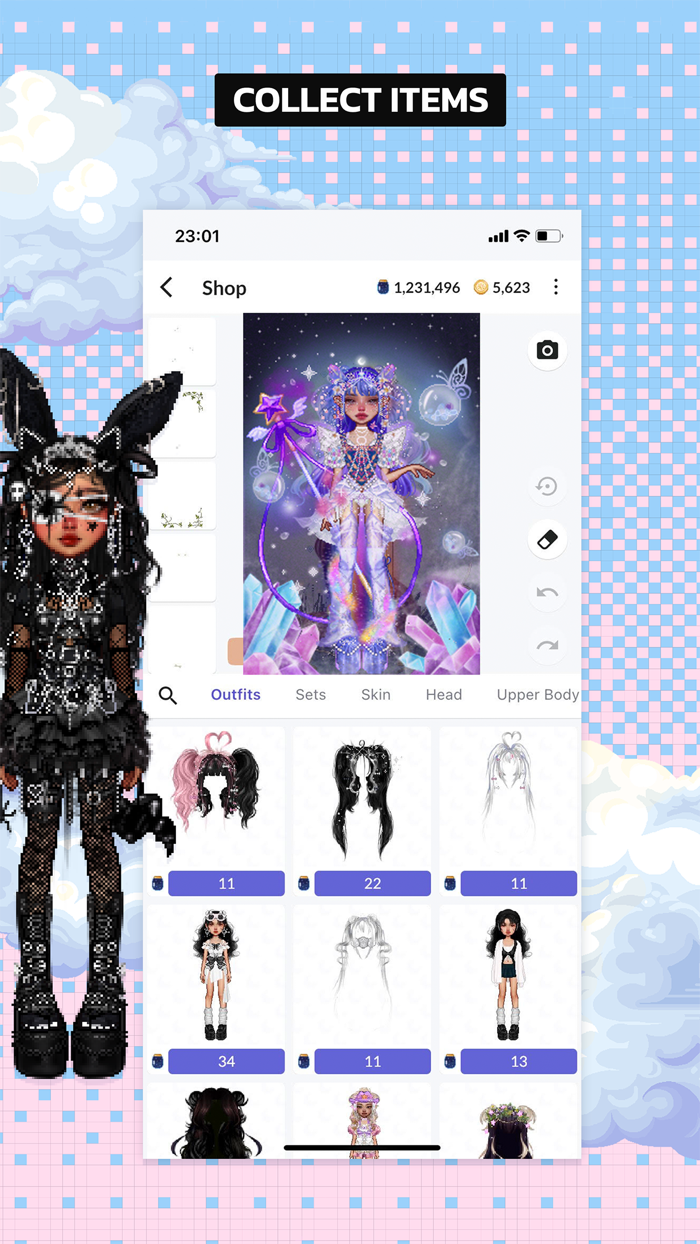 Everskies Avatar Dress up