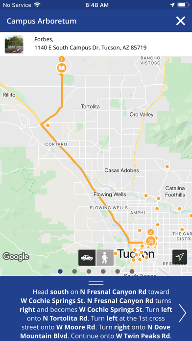 Southern Arizona Attractions Screenshot