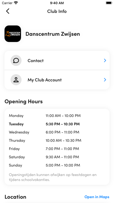 Screenshot #2 pour Danscentrum Zwijsen