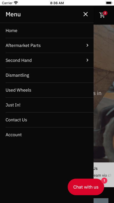 Vicary Plant Spares Screenshot