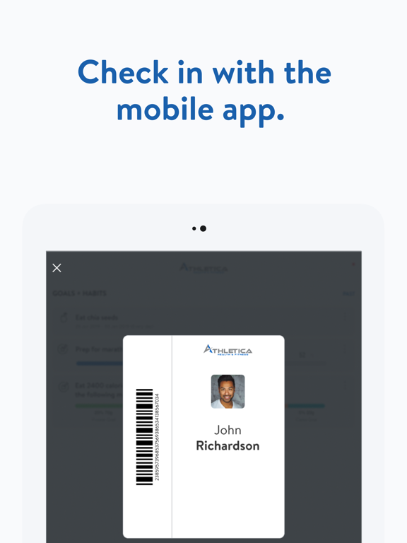 Athletica Health and Fitness iPad screenshot 3 - Health & Fitness app