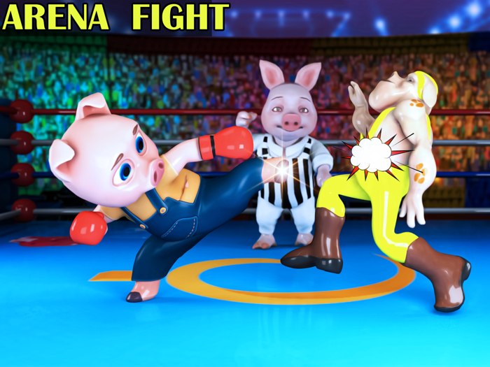 Piggy Boxer Piggy Family Life