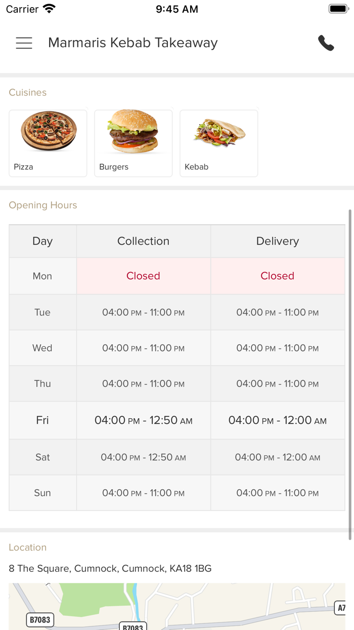 Marmaris Kebab Takeaway