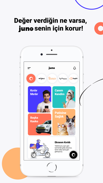 juno - Yeni Nesil Sigortacılık Screenshot
