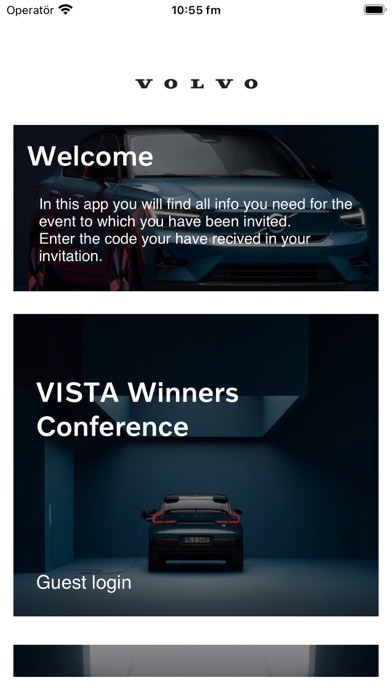 Volvo Event Screenshot