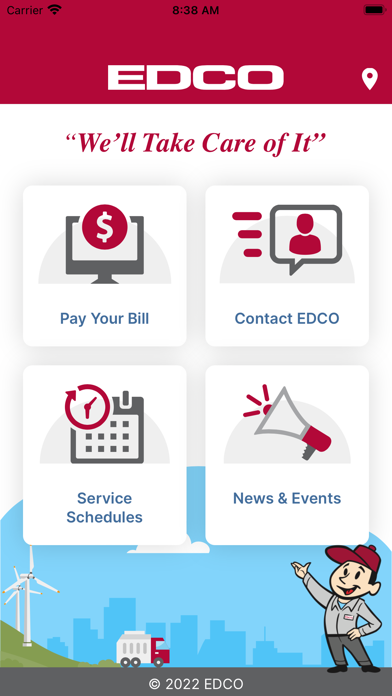 EDCO Waste and Recycling Screenshot