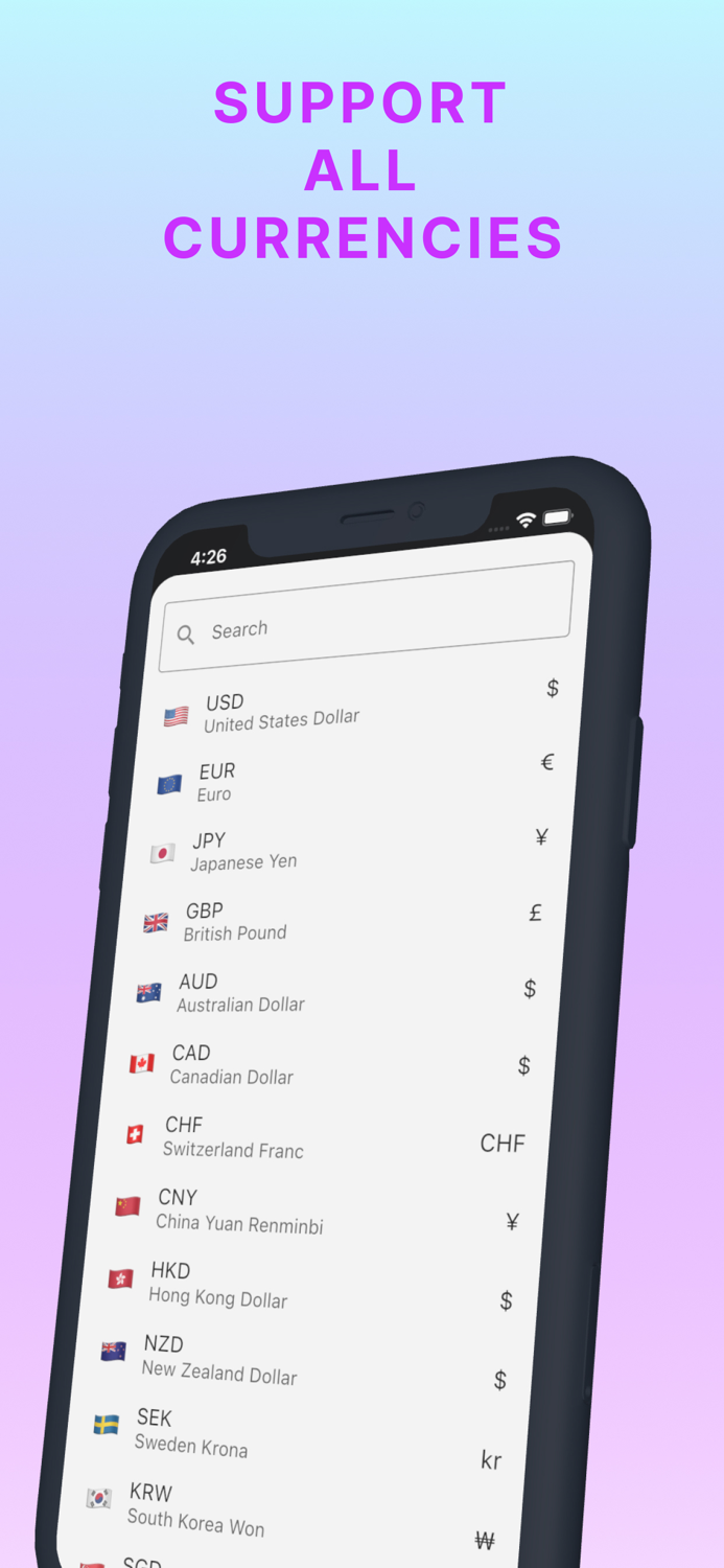 CurrencyX  Currency Converter