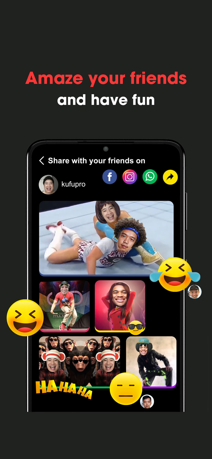 Face Funny  Add Face To Video