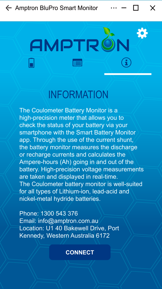 #3. Amptron BluPro Smart Monitor (iOS) 由: The Trustee for Amptron Unit