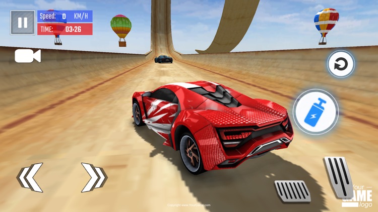 Ramp Car Stunts Mega Ramping